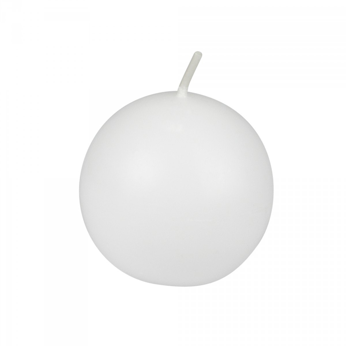 3 Inch White Citronella Ball Candles (6pc/Box)