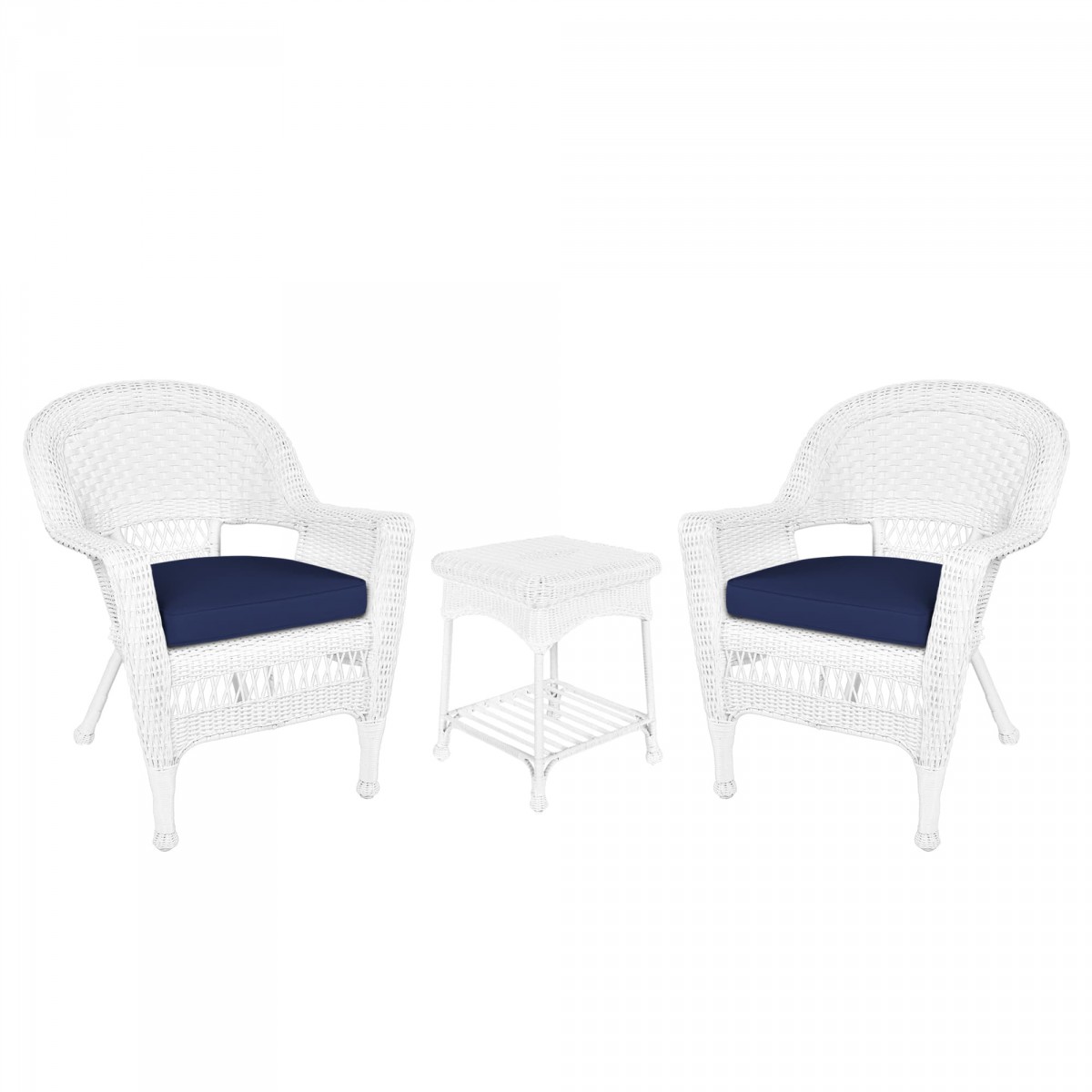 雪のchair SPRINGFIELD White Deluxe Upholstered Seat