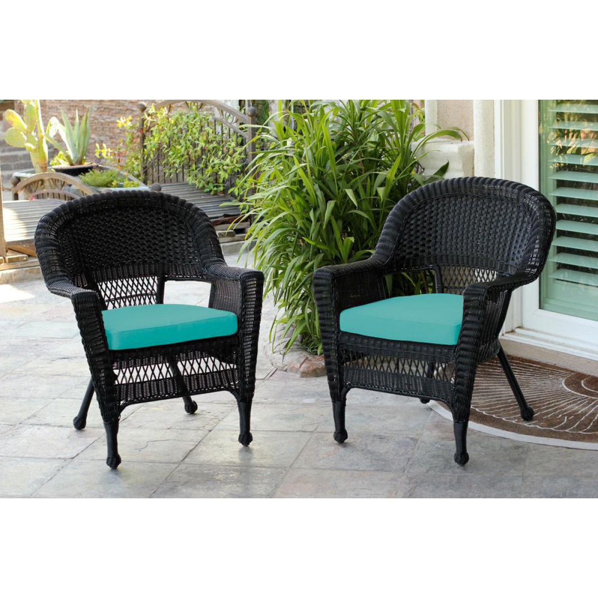Dark wicker chair deals