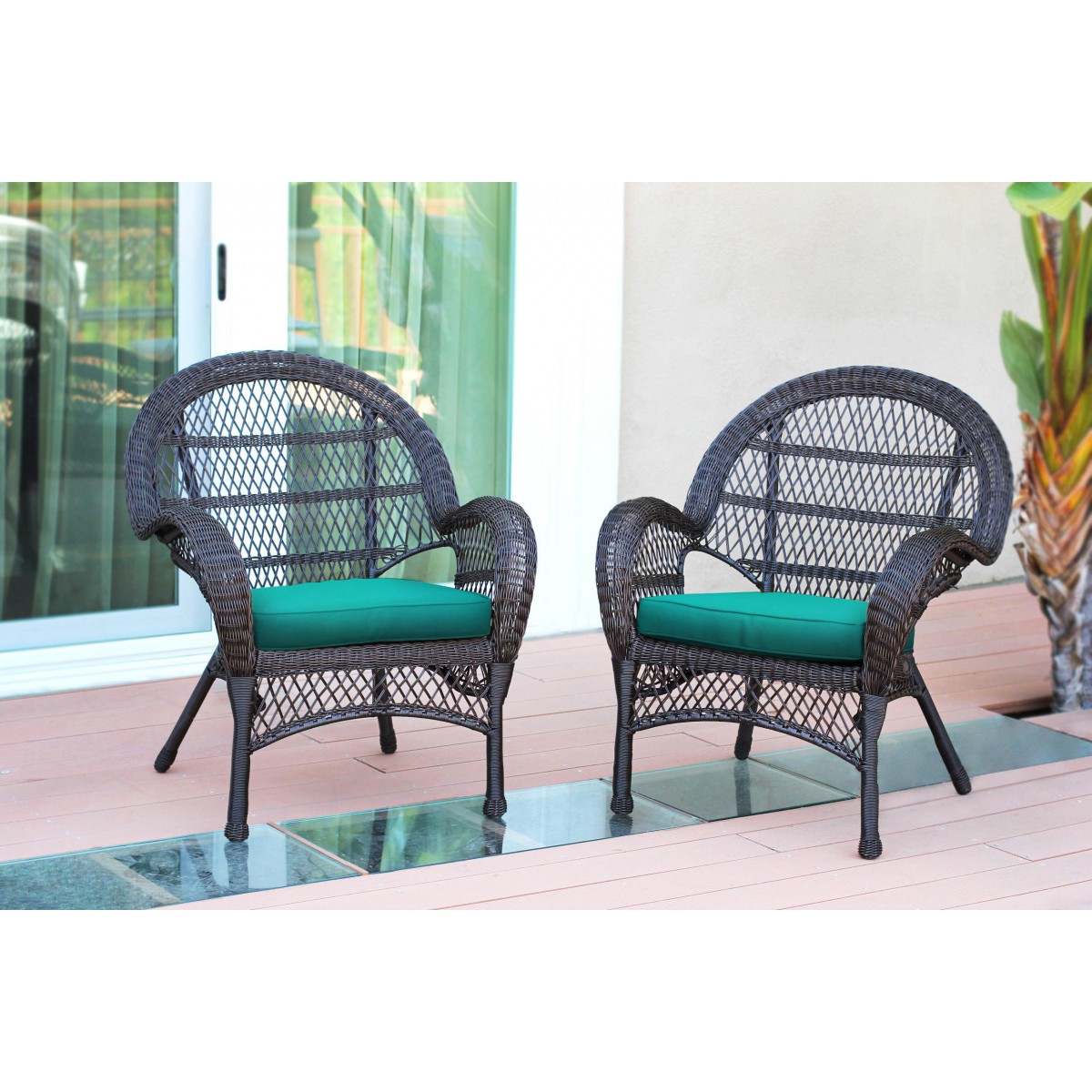 Turquoise wicker new arrivals chair
