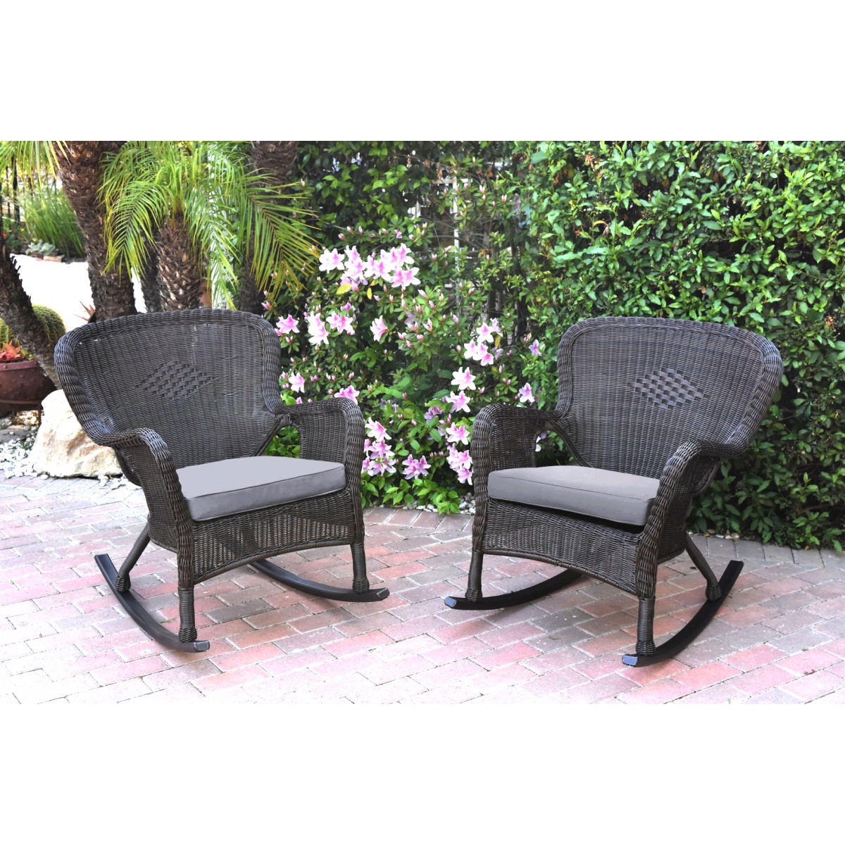 Resin hotsell wicker rockers