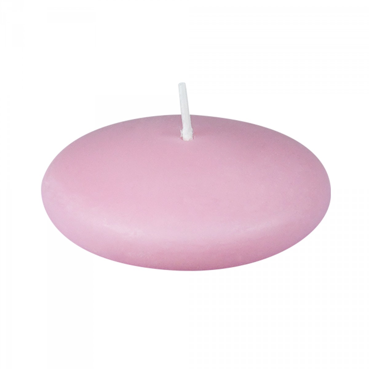 3 Inch Light Rose Floating Candles (72pcs/Case) Bulk