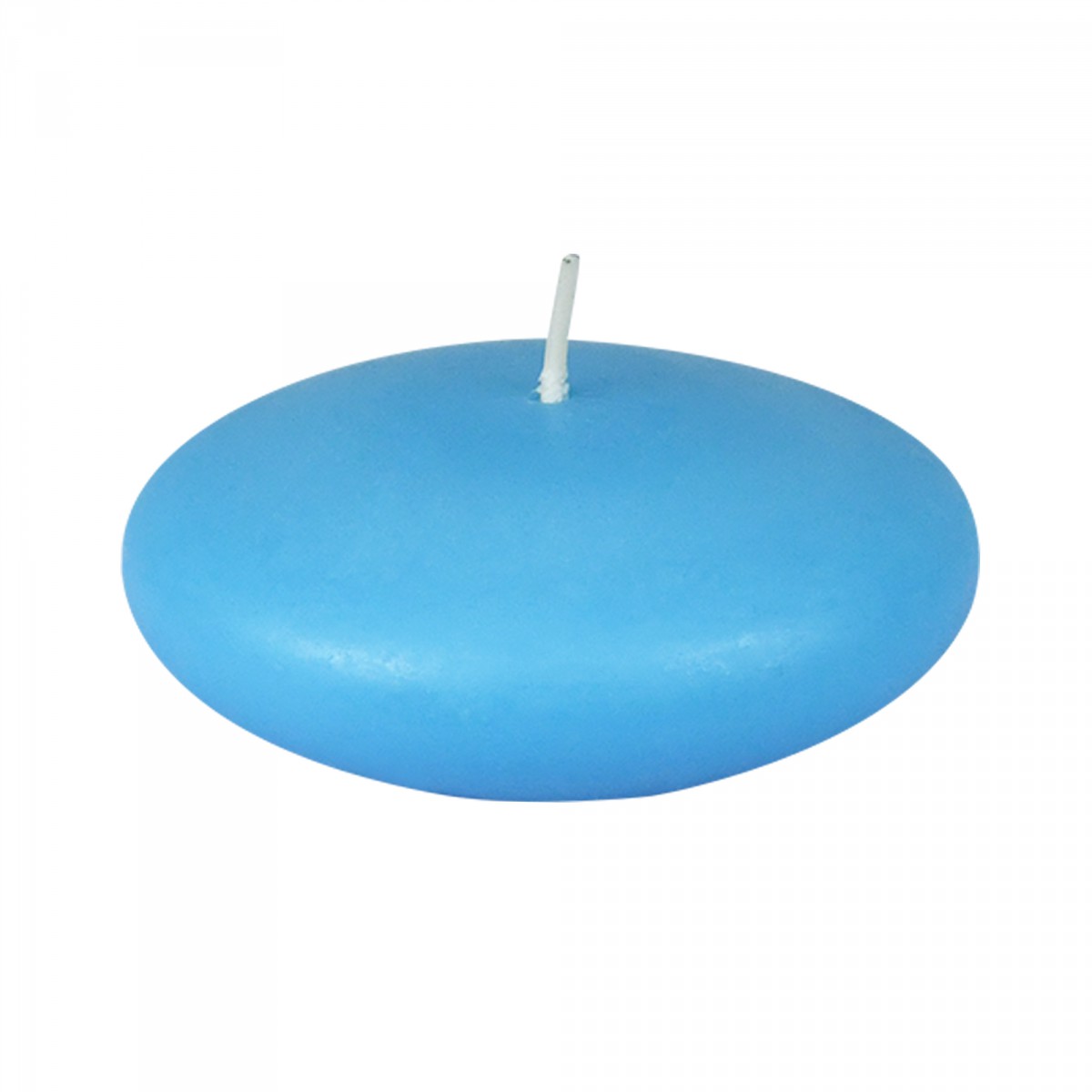 3 Inch Light Blue Floating Candles (12pc/Box)