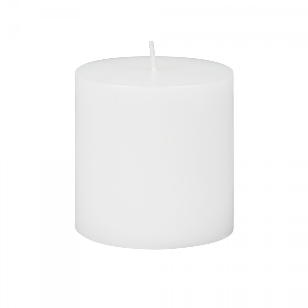 3 x 3 Inch White Citronella Pillar Candle (12pcs/Case) Bulk
