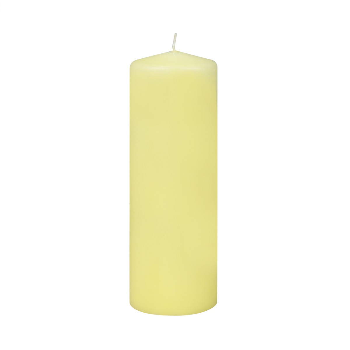 3 x 9 Inch Ivory Pillar Candles (12pcs/Case) Bulk