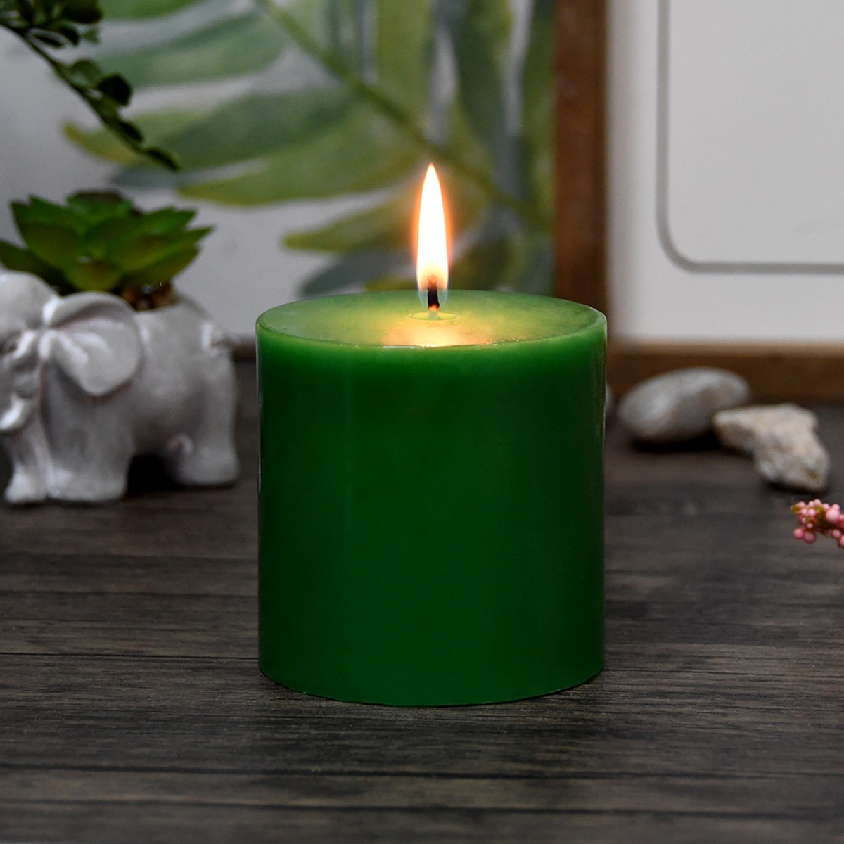 Green candle shop