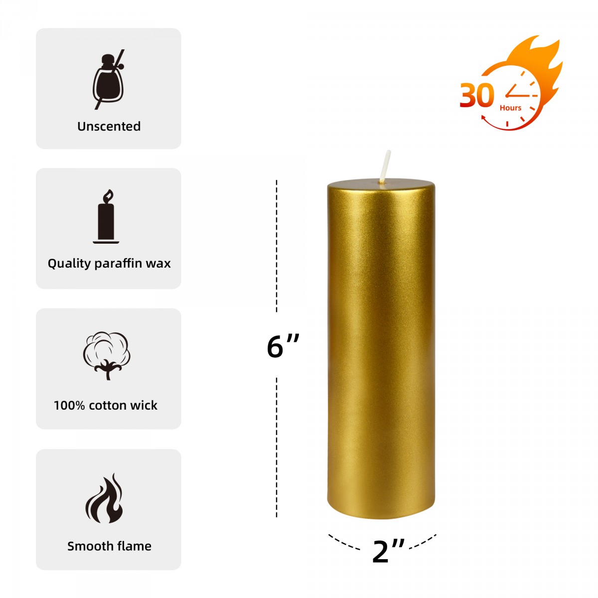 Anello per candele in metallo - Gold-coloured - HOME | H&M IT