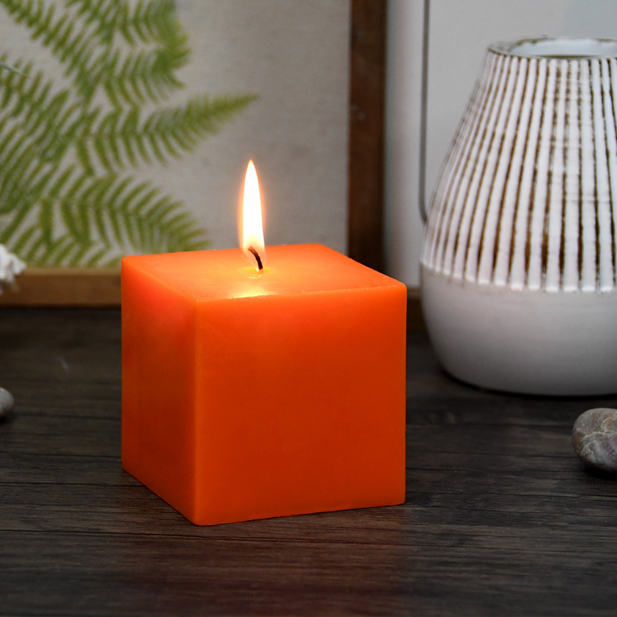 Square pillar candles deals