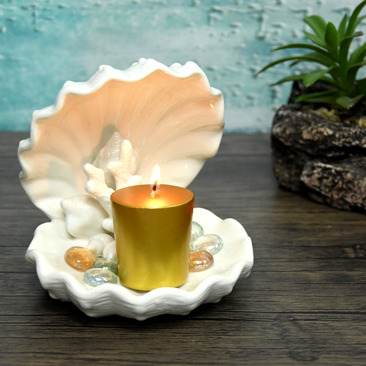 Bronze votive sale candle holder
