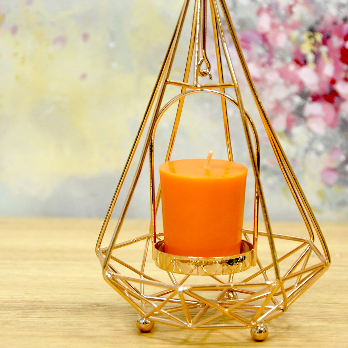 Orange Votive Candles (96pc/Case) Bulk