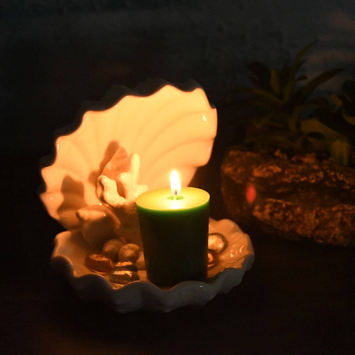 Hunter Green Votive Candles (12pc/Box)