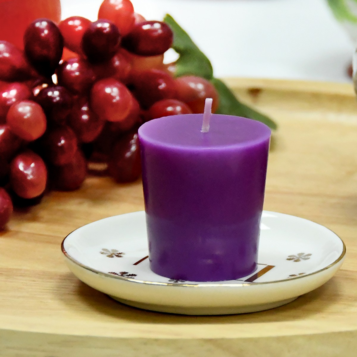 Purple Votive Candles (96pc/Case) Bulk