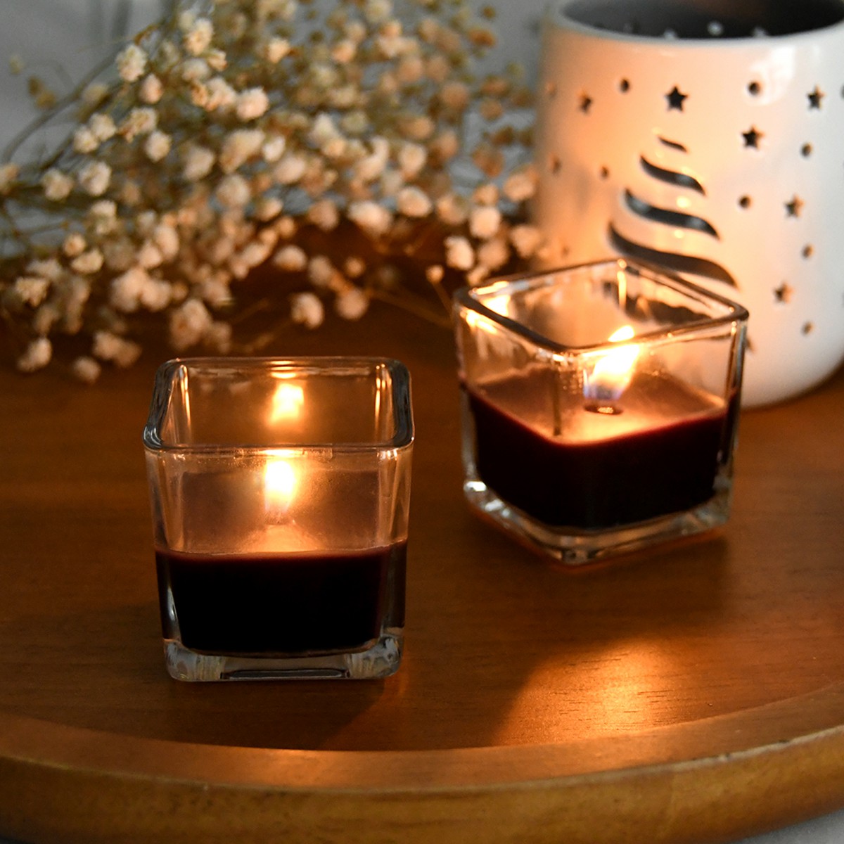Votive candles in glass bulk sale