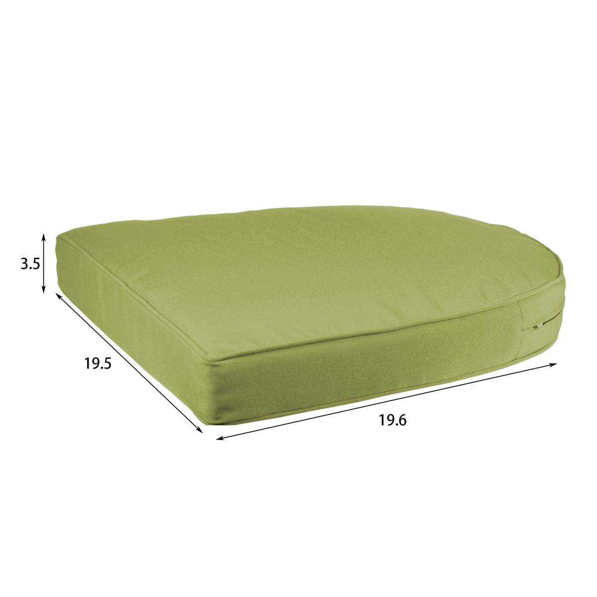 Sage Green Single Chair Cushion