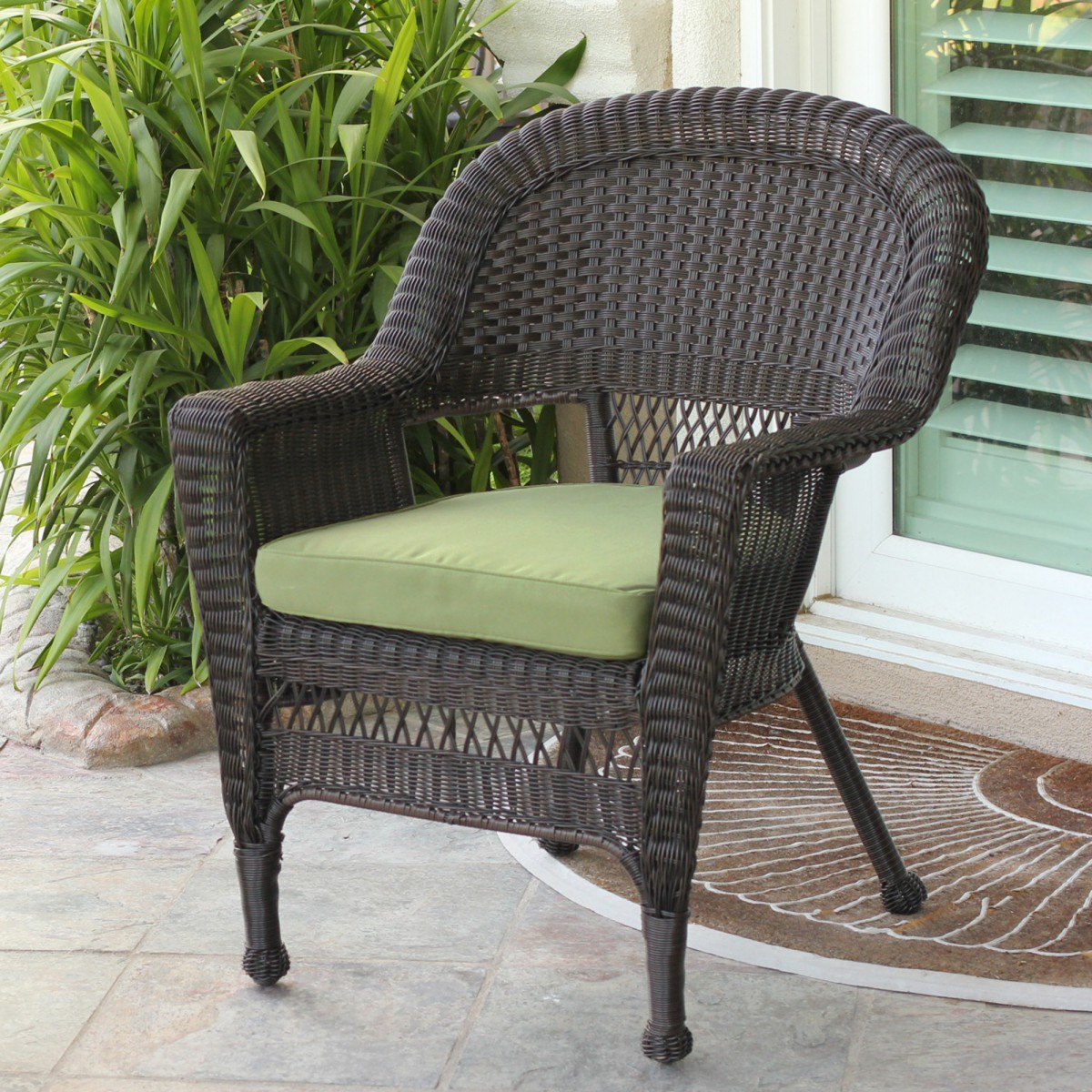 Green wicker chairs 2025