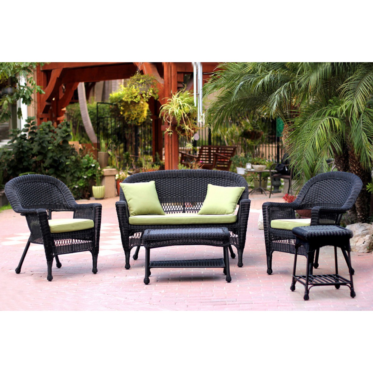 Black wicker cushions new arrivals