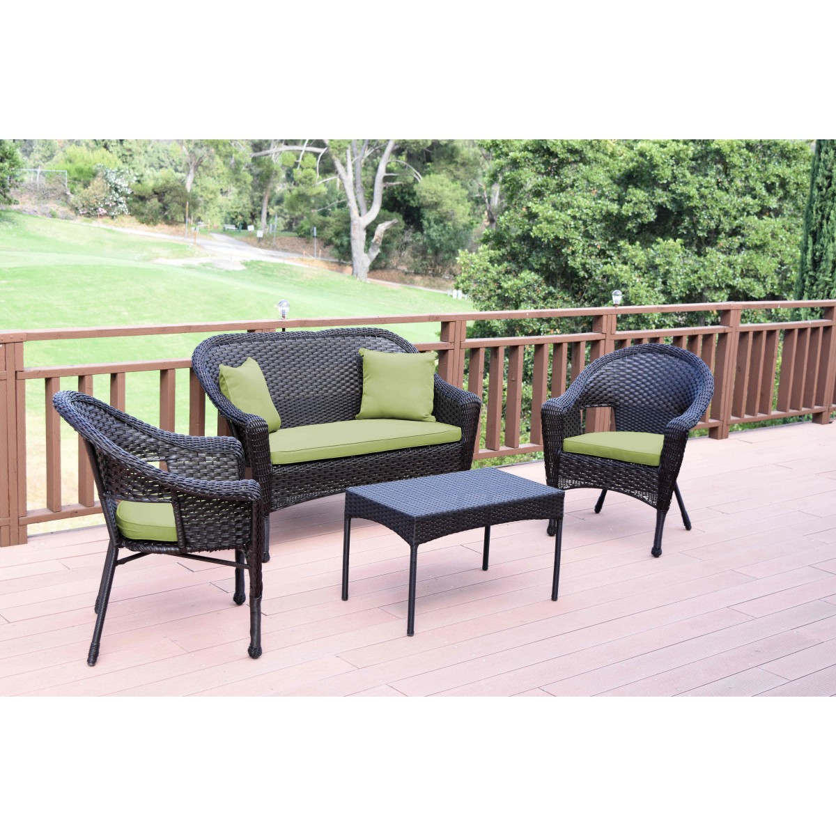 Sage green best sale patio set