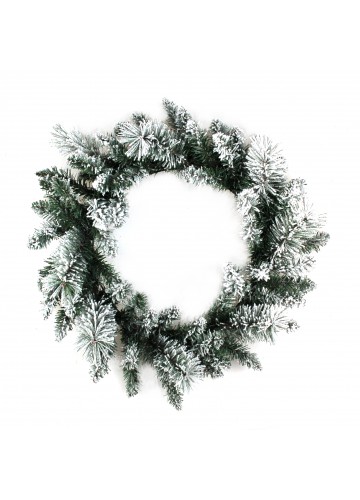 24 Inch White Wreath