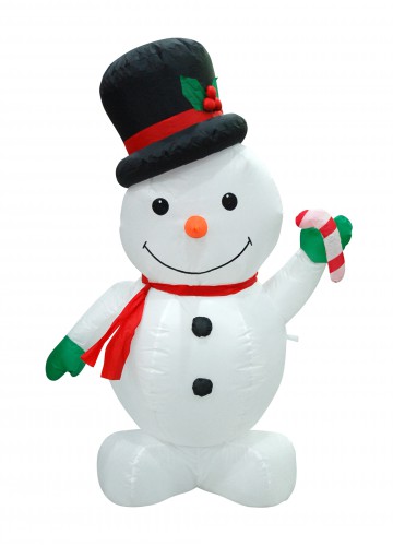 4 Inch INFLATABLE SNOWMAN