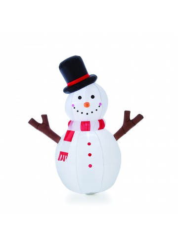4' Inflatable Tree Hand Snowman