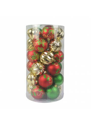 Combo 30Pc Christmas Ornament-Mix Color