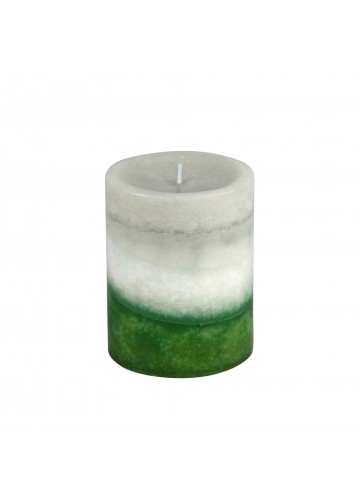 3 x 4 Inch Lyr Holiday Fores Scented Pillar Candle