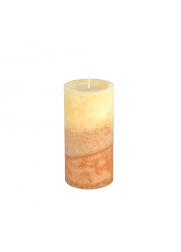 3 x 6 Inch Lyr Cuban Vanilla Scented Pillar Candle