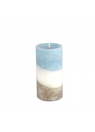 3 x 6 Inch Lyr Vintage Linens Scented Pillar Candle