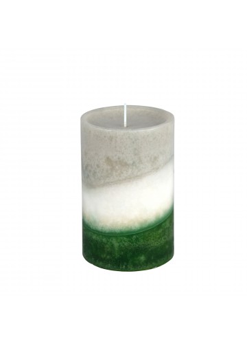 4 x 6 Inch Lyr Holiday Fores Scented Pillar Candle