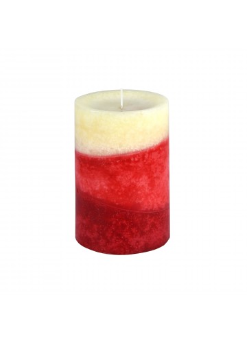 4 x 6 Inch Lyr Apple Crisp Scented Pillar Candle