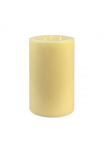 6 x 9 Inch Ivory Pillar Candle - Set of 4