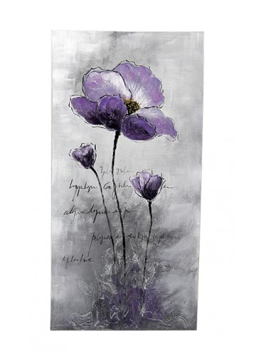 39.5 Inch H Purple,Bule,Black Canvas