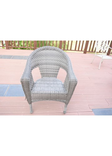 Grey Resin Wicker Clark Single Chair