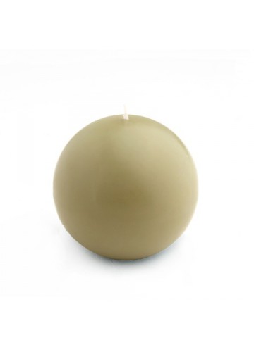 4 Inch Sage Green Ball Candles (2pc/Box)