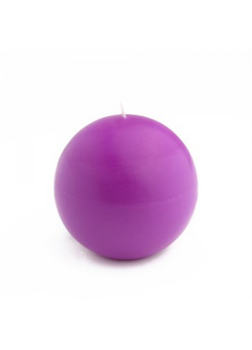 4 Inch Purple Ball Candles (2pc/Box)