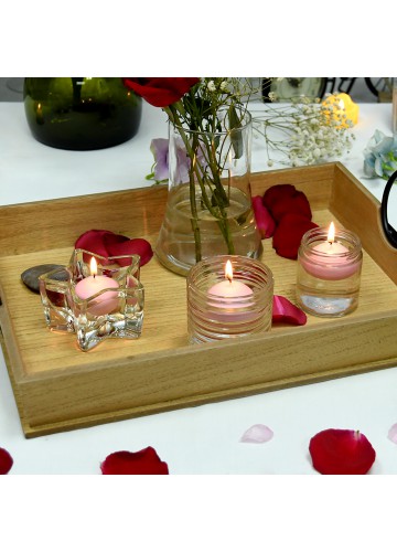 1 3/4 Inch Pink Floating Candles (288pcs/Case) Bulk