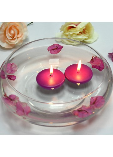 2 1/4 Inch Purple Floating Candles (288pcs/Case) Bulk