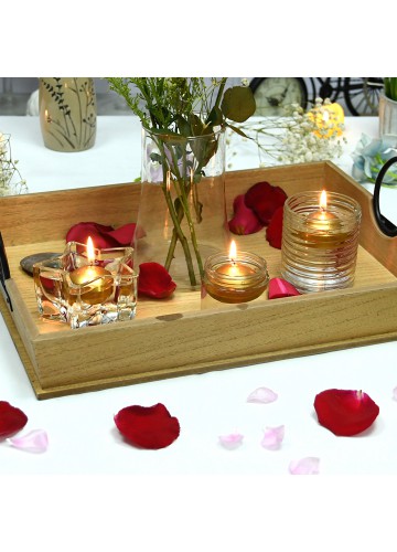 1 3/4 Inch Metallic Bronze Gold Floating Candles (288pcs/Case) Bulk