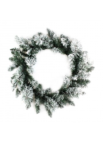 24 Inch White Wreath