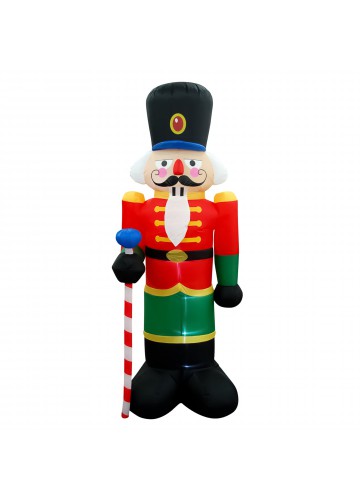 8FT NUTCRACKER , INFLATABLE