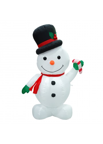 4FT INFLATABLE SNOWMAN