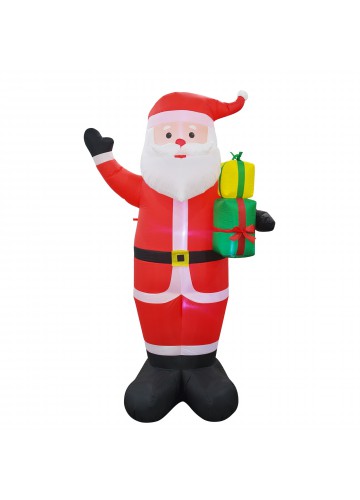 8FT White Santa Inflatable