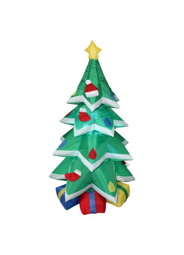 6FT Christmas Tree with Snow Inflatable