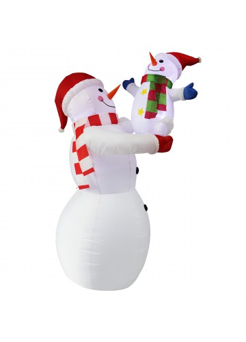 8FT  Inflatable Snowman