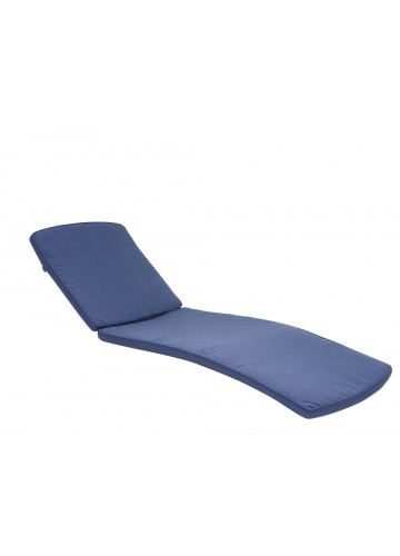 Midnight Blue Chaise Lounger Cushion