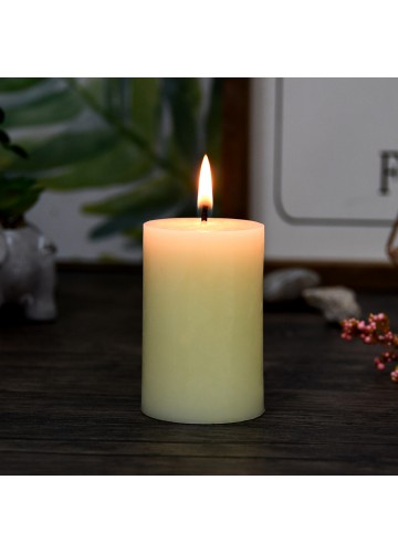 2 x 3 Inch Ivory Pillar Candle