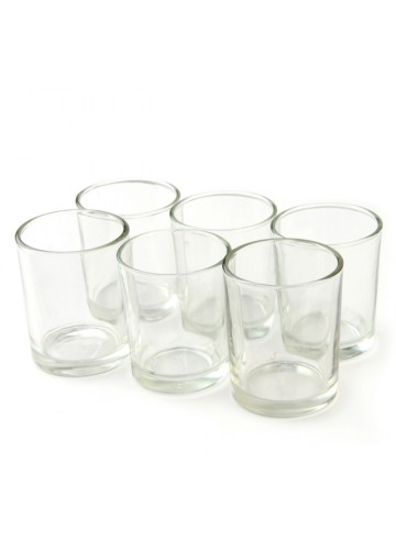 Round Glass Votive Holder (12pc/Box)