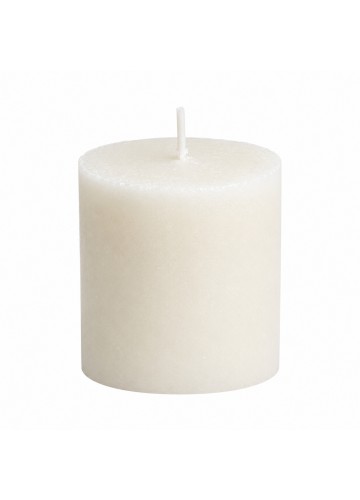 24pk Mini Pressed White Votive Candles