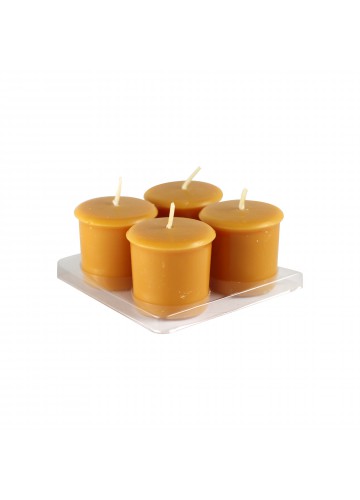 Orange Pumpkin Spice Votive Candles (96pc/Case)