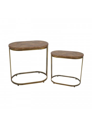 Antique Side Table (Set of 2)